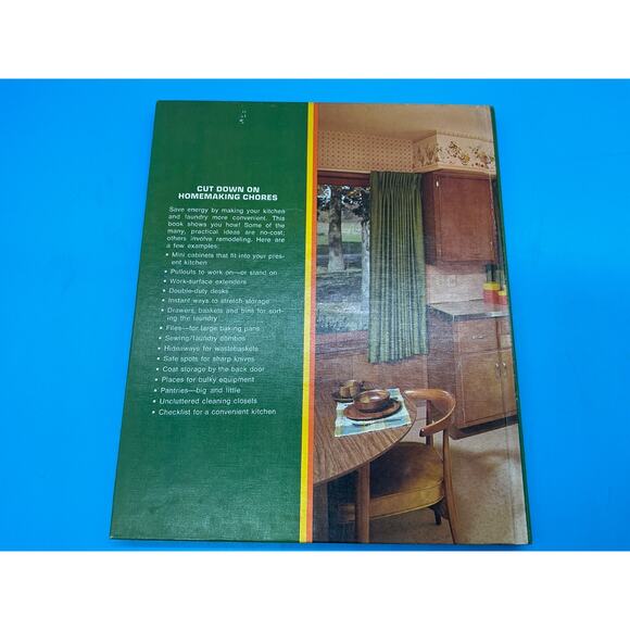 1971 Farm Journal 200 Ways to Streamline Kitchen and Laundry Book VTG Retro Tips - Picture 2 of 4